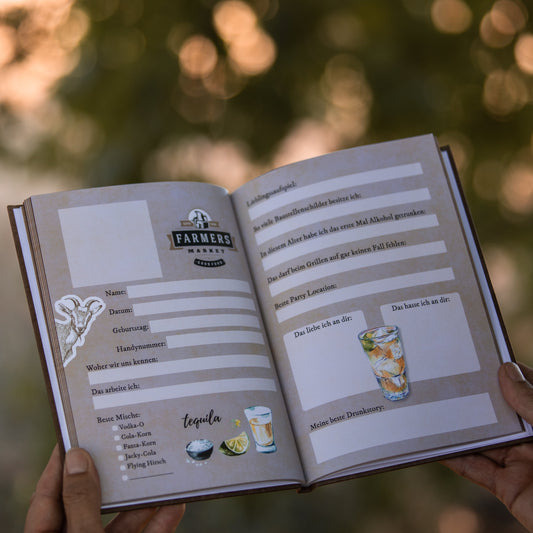 Dorfkind Freundebuch von innen