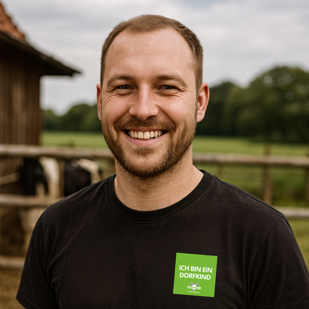 Mann lächelt in die Kamera